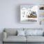Art mural sur toile tendue - art mural Victoria Barnes «Ski Slope I» pour le salon, la chambre à coucher ou le bureau - 14 x 14-1522199765