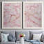 «Rose Marble I», reproduction de photo sur toile 2 pièces-376357923-376357924