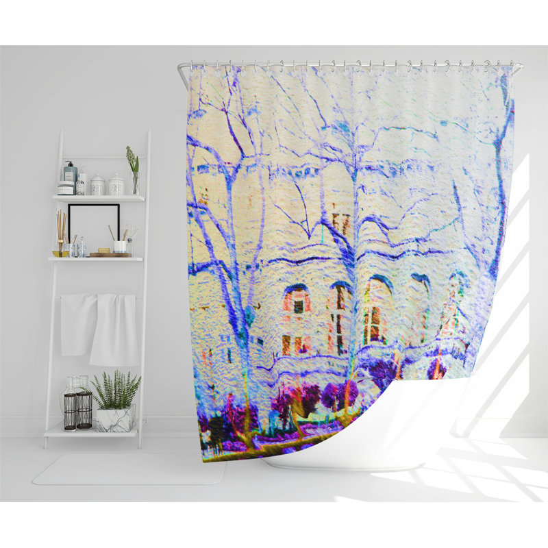 Dimitrius Polyester Shower Curtain Set