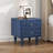 18.14'' Tall 2 Drawer Farmhouse Nightstands-1980423082