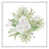 Cadre flottant blanc