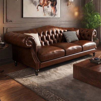 Retro American straight - row sofa