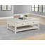 Table basse à plateau relevable mobile de 48 po Payne - blanc vieilli-661836907