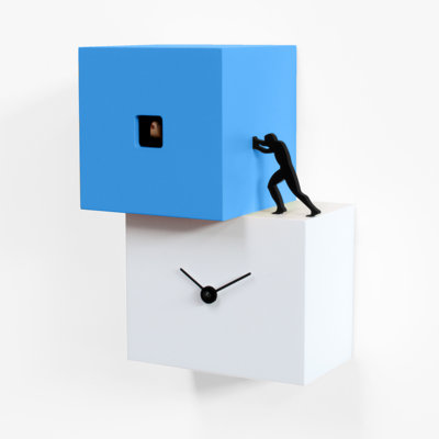 Downie Wood Wall Clock