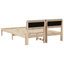 Solid Wood Bed Frame-592275038-592275041