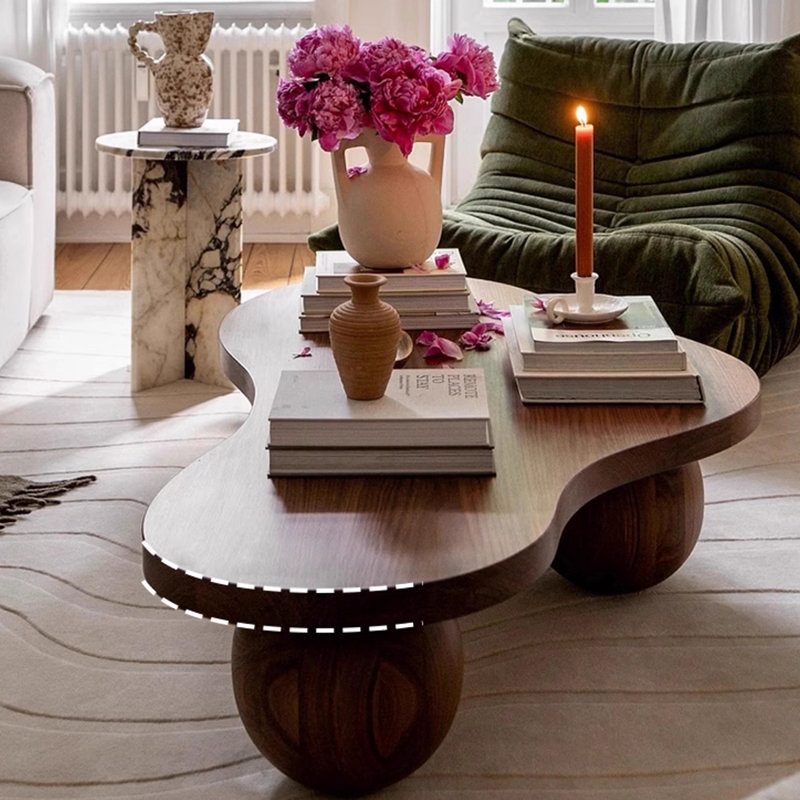 French-Style Vintage Coffee Table | Elegant & Timeless