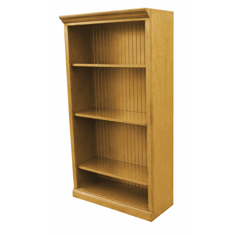 Bibliothèque standard Sherita, Jaune européen, (3 tablettes) H 60 po x l 32 po x P 14,25 po