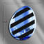Miroir de Pâques décoratif, bleu, 13,8 po x 17,7 po | 100% PLEXIGLASS (épaisseur: 0,04 pouce) et 100% EVA (épaisseur: 0,4 pouce) | Bandes double face pour une présentation polyvalente | Parfait pour les décorations printanières et les décorations festives-446244970
