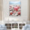 «Pink Beige Seashell On The Beach», reproduction sur toile