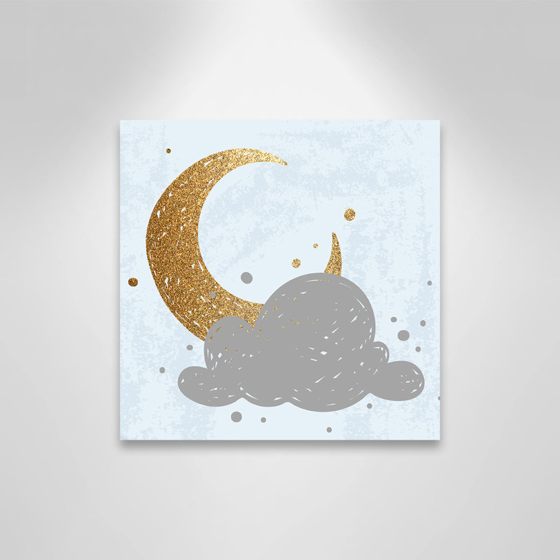 Bonne nuit 1, H 12 po x l 12 po x P 1,5 po, Toile
