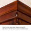 Buffet en bois de noyer massif-596457885
