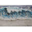 Hand -painted acrylic painting on Breaking Waves