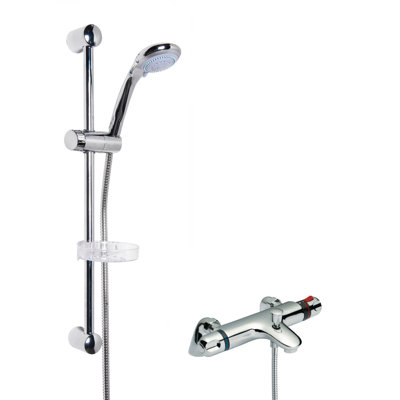 Thermostatic Shower with Handheld Shower Head