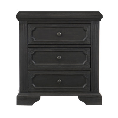 Table de chevet 3 tiroirs Traditional Design