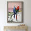 Palm Parrots - Peinture sur toile encadrée-109329979-109330378