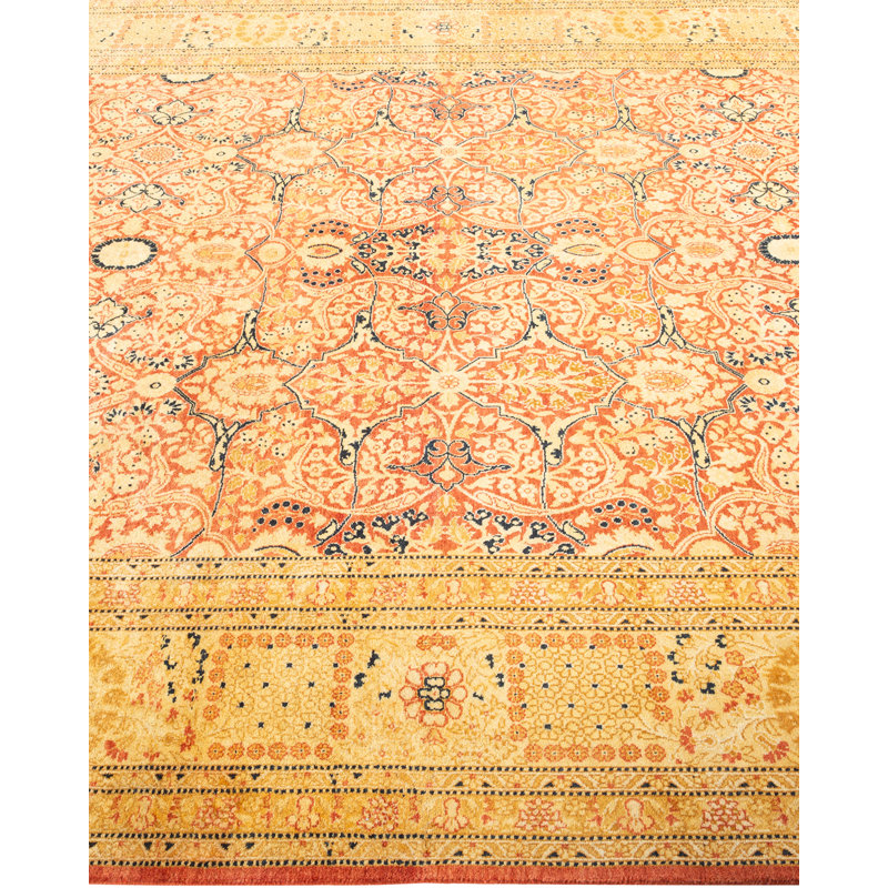Classic One-of-a-Kind 6' 1" x 8' 10" Hand Knotted Area Rug