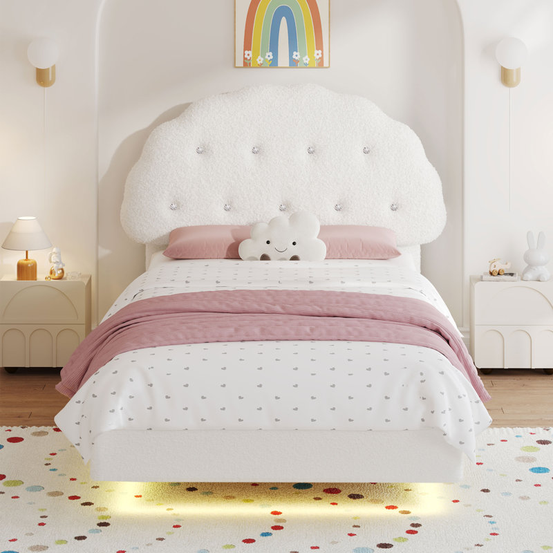 Lit princesse Cookie, Blanc, Lit simple