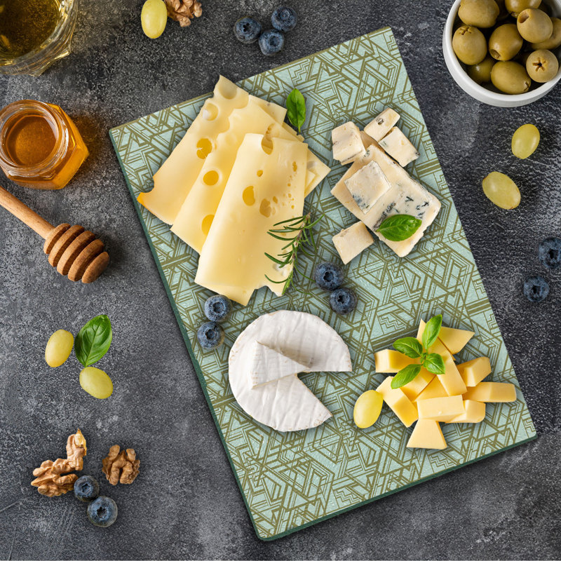 Planche à découper en verre trempé Ambesonne