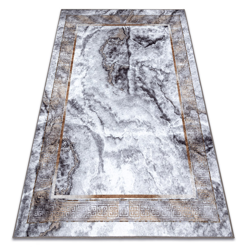 Roelof Geometric Area Rug, Rectangular 80 x 150cm