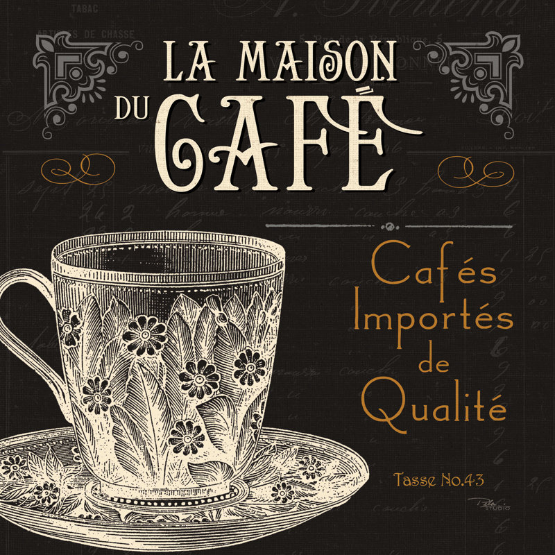 «Flavors of France I» par Pela Studio, reproduction sur toile tendue, H 30 po x l 30 po