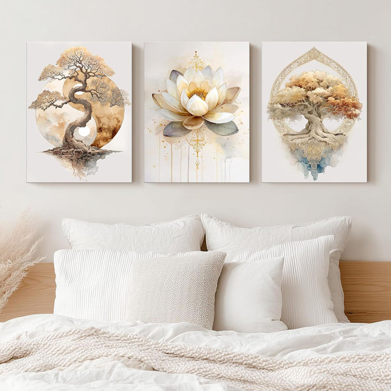 3 Piece Wrapped Canvas Print