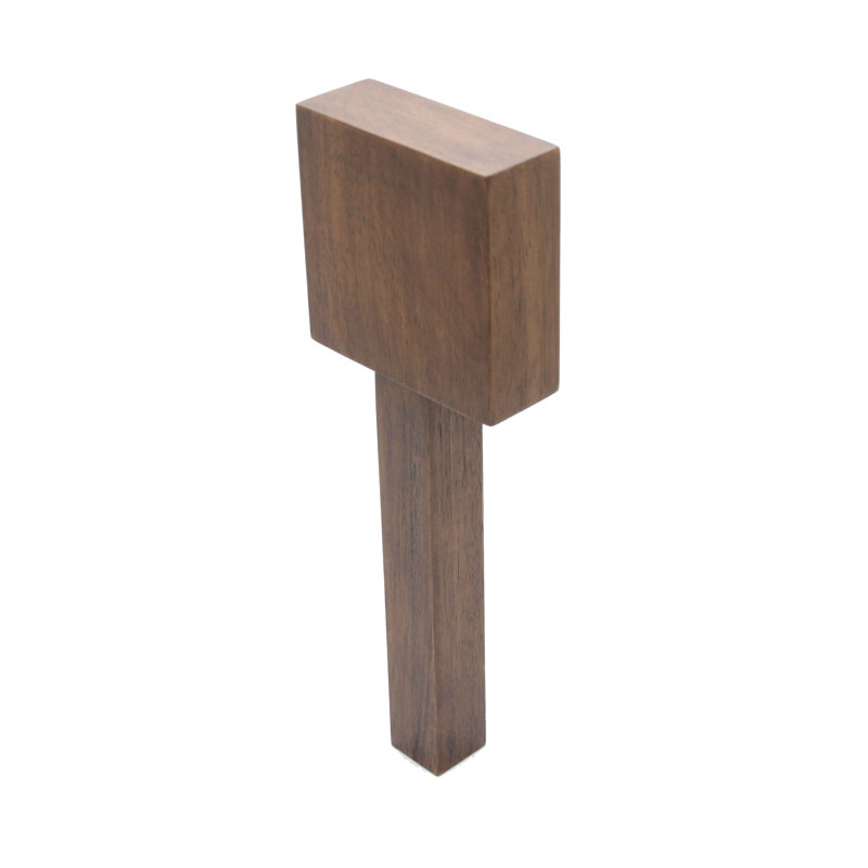 Octagon Top with Rectangle Handle Wood Beer Tap Handle Header Keg Handle Faucet Pub Draft Marker