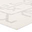 Rectangle Cobblefield Geometric Power Loom Polyester Indoor / Outdoor Area Rug in Cream/Gray-1721116923