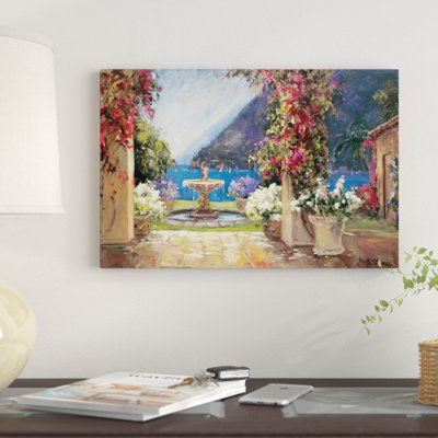 " Seaside Fountain " by Allayn Stevens