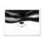«Fashionista Stylish with Black and White Hat III», reproduction sur toile-290212491-290212503