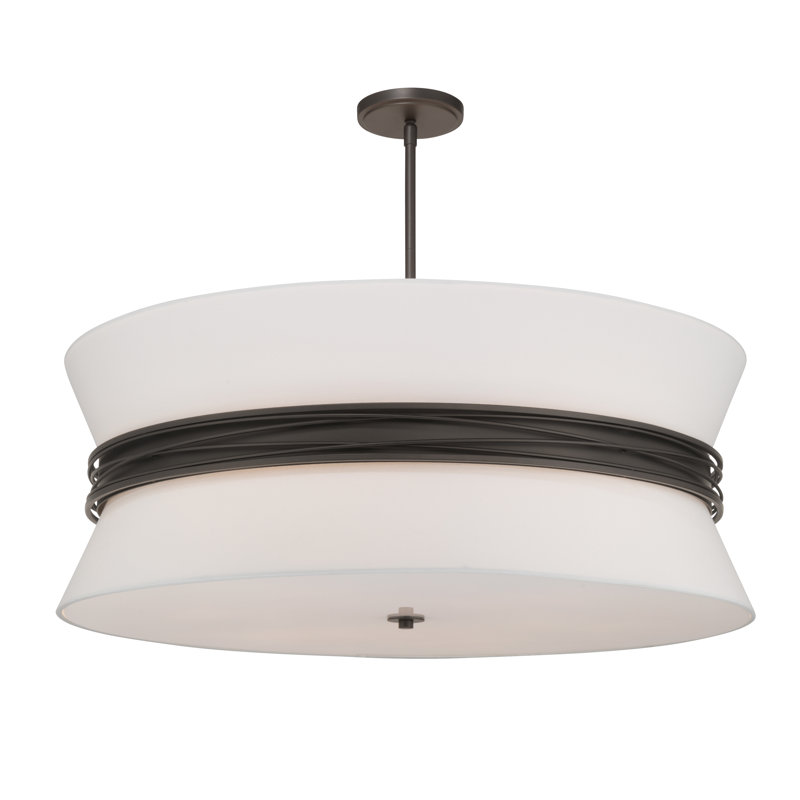 Dalvor 36" 6-Light Pendant, 14.25" H x 36" W x 36" D, 6 Lights