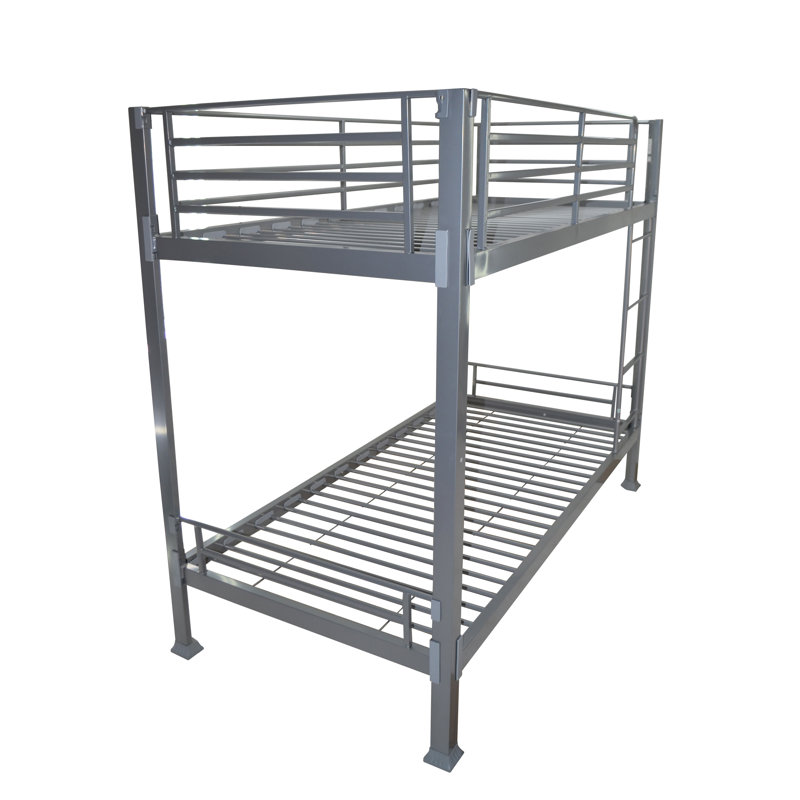 Akerley Brook Standard Bunk Bed, Silver, Single (3')