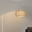 Lampe sur pied en rotin Arc-1943485838