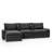 116'' Wide Modular Sectional Sofa With Removable Cushions, Ottoman, And Boucle Upholstery-119156528