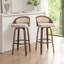 Tabourets pivotants en lin Leeana-1556025466-1556025471