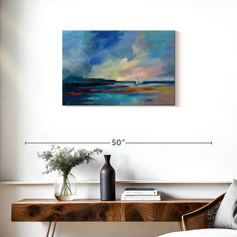 Avery Ultramarine Sea and Sky I, H 20 po x l 30 po