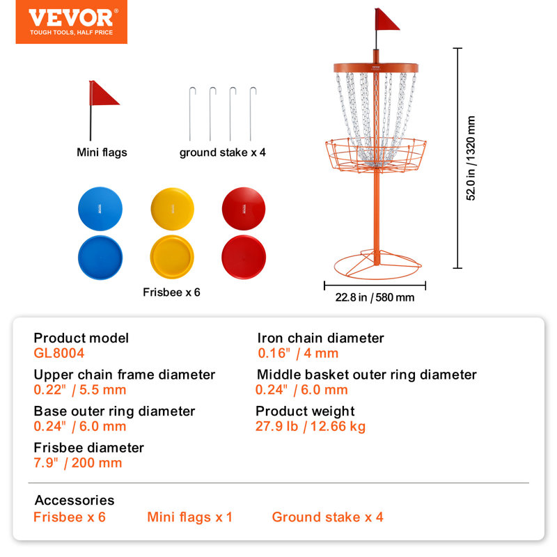 Golf en acier VEVOR