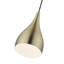 Luminaire suspendu en laiton antique 1 lumière