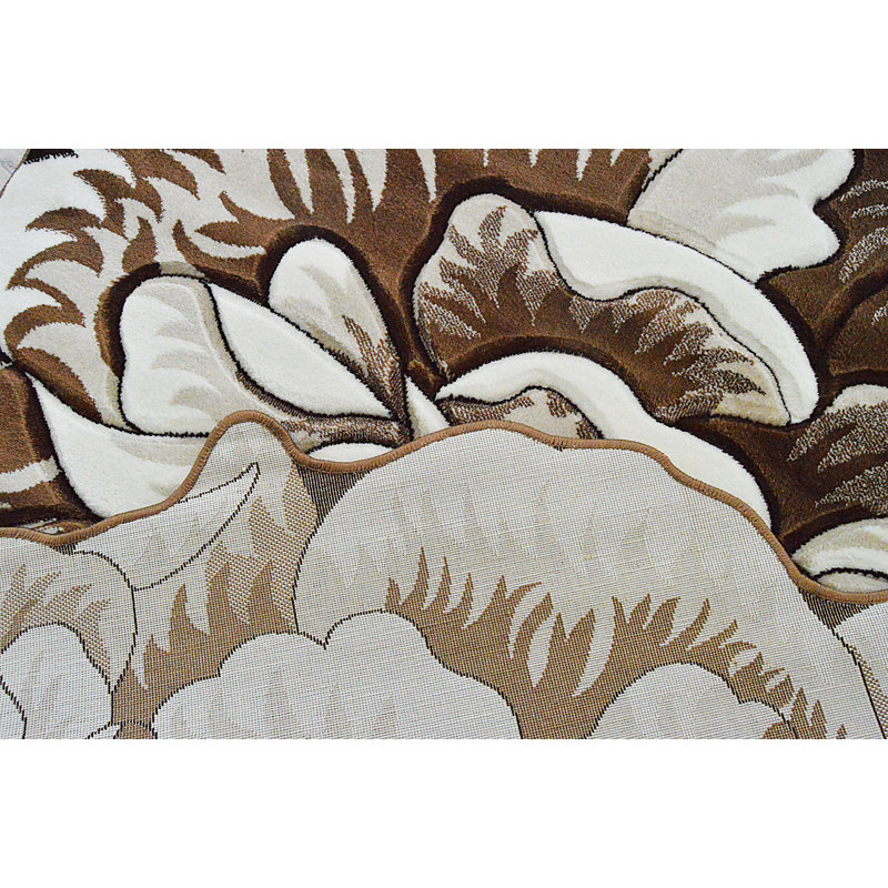 Floral Indoor Rug, Novelty 2'7"