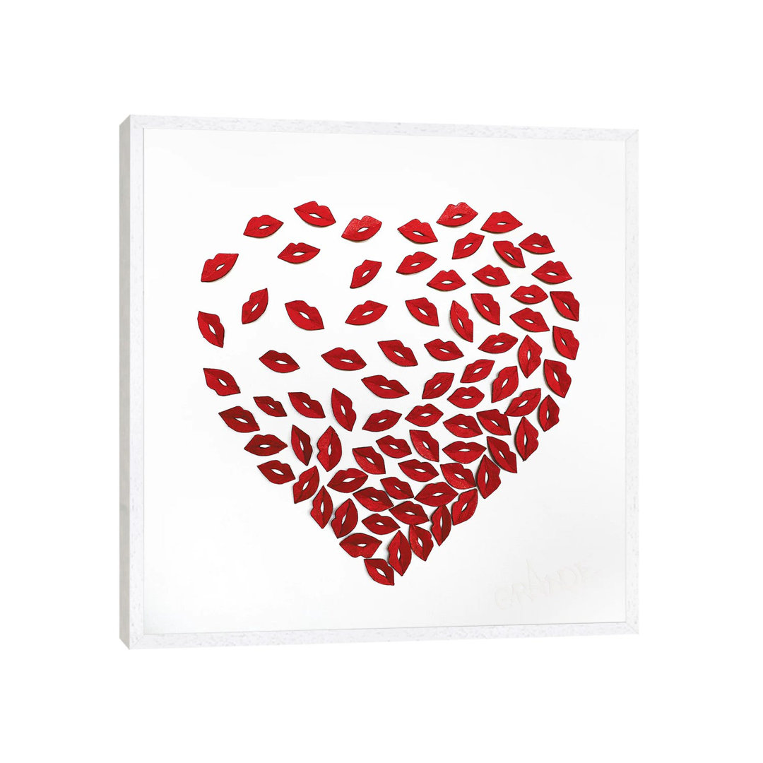 Kiss Of My Heart by Alla GrAnde - Print on Canvas