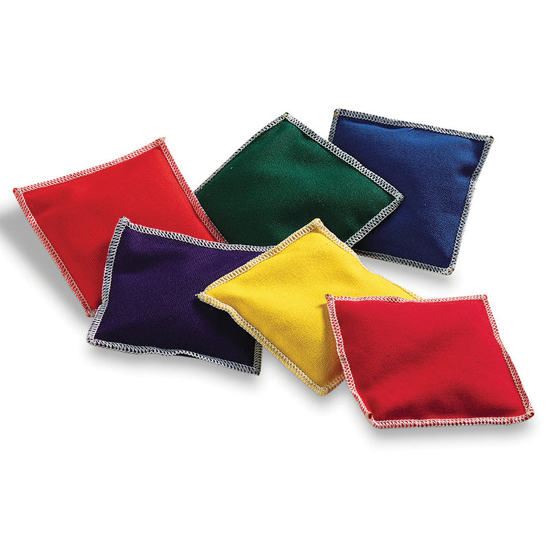 Learning Resources Tossing Activity Fabric Cornhole Bags with Carrying Case