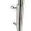 Porte de douche pivotante pivotante avec verre trempé-113150552