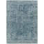 Tapis bleu intérieur / extérieur lavable à la machine Xhevrie-574563103