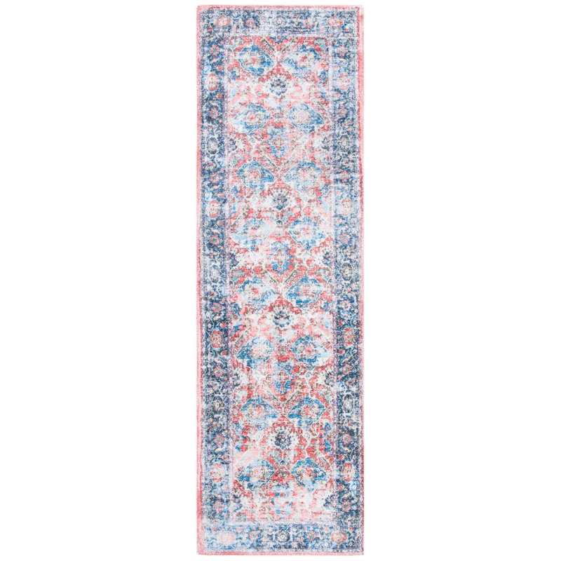 Saffron Hand Loomed Performance Oriental Rug, Runner 2'3" x 8'