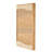 Wood Handmade Dimensional Wavy Mixed Media Abstract Wall Decor with Various Textures and Patterns