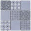 Classico 4" x 4" Porcelain Grid Mosaic Wall & Floor Tile-51020447