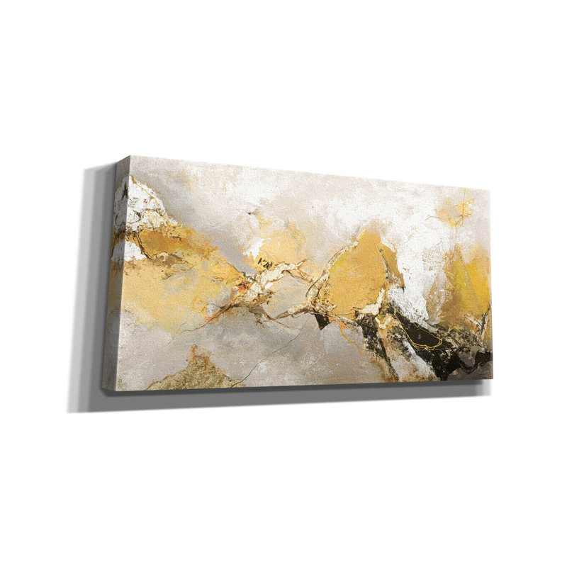 "Hurricane" par Danielle Lauzon, art mural sur toile, 24 po x 12 po, H 12 po x l 24 po x P 0,75 po