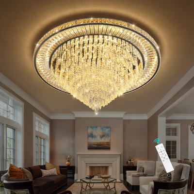 Modern Led Dimmable Chandelier Large