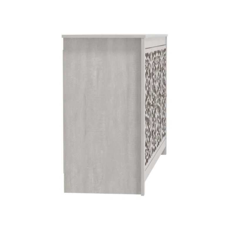 Ensemble de 2 commodes de rangement Arrastia, Chêne gris cendré