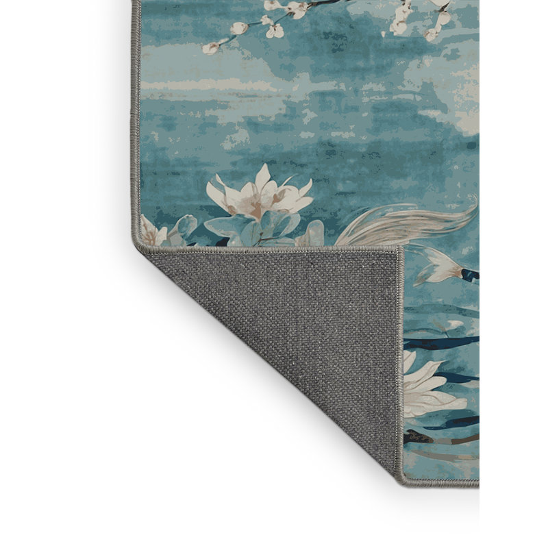 Tapis brun soyeux et moelleux, Tapis de couloir 2 pi x 4 pi