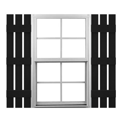 Mid-America 12'' Board & Batten Shutters